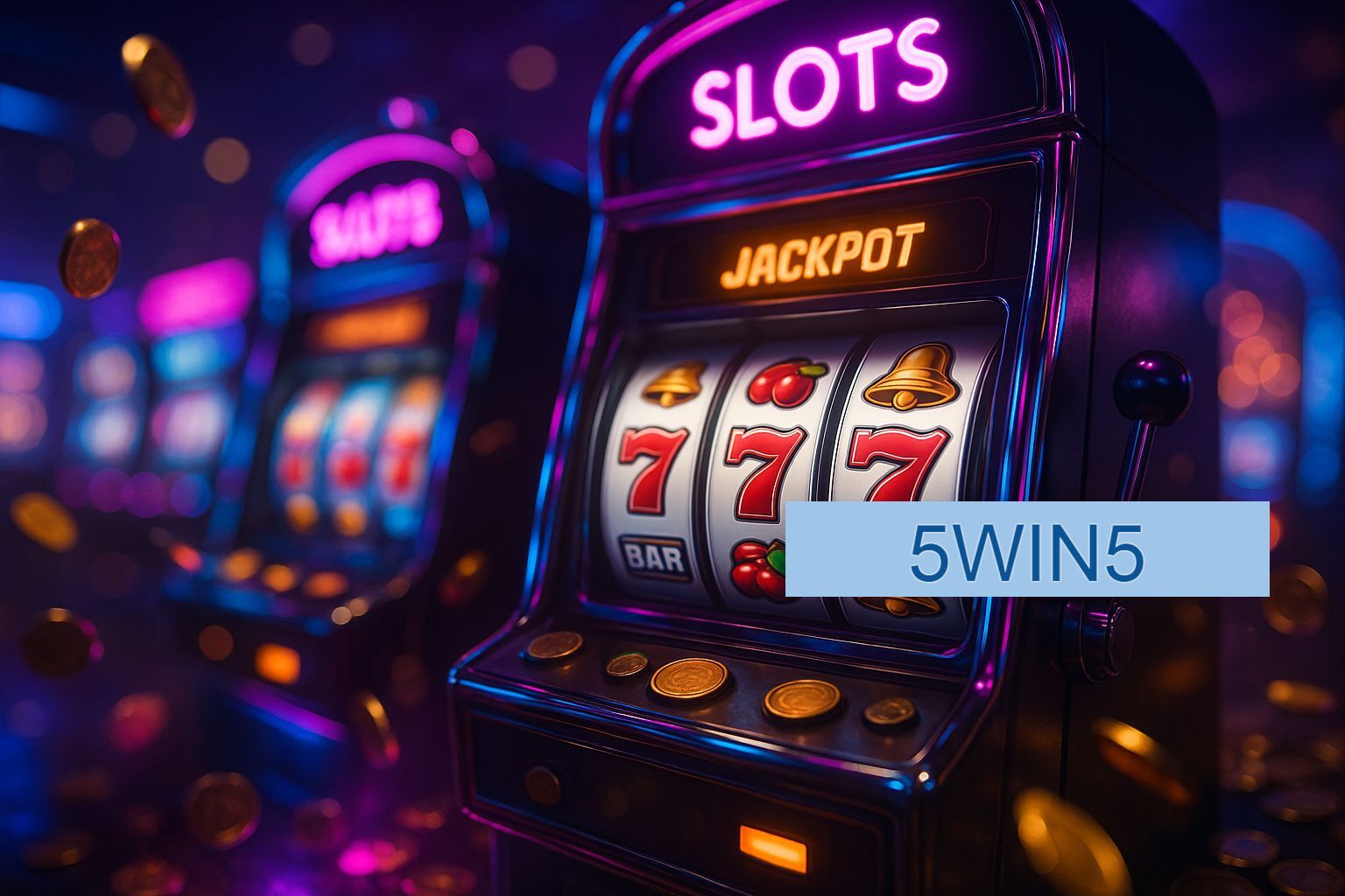 Diversos jogos de caça-níqueis